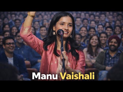 The audience started crying after listening to Manu Vaishali's song. Manu Vaishali