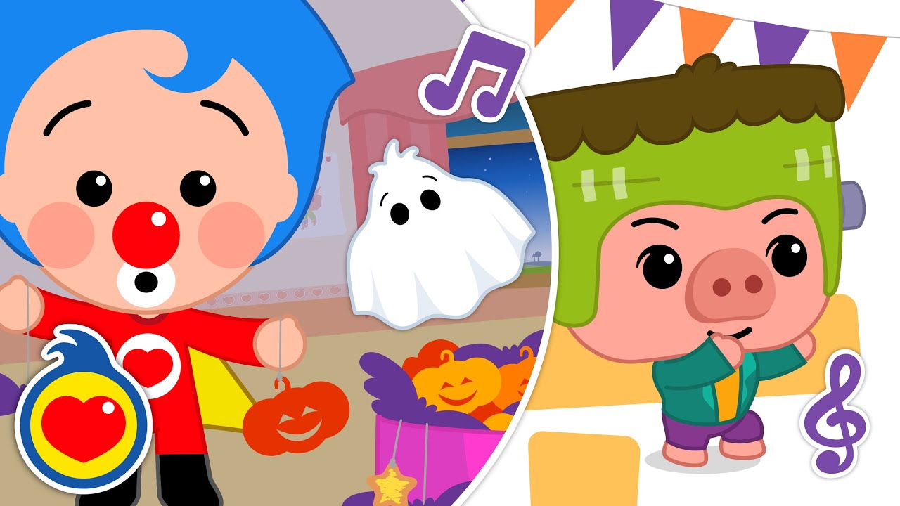 👻 El Fantasma Hace Boo Y Más Canciones Infantiles de Halloween  ♫ Plim Plim