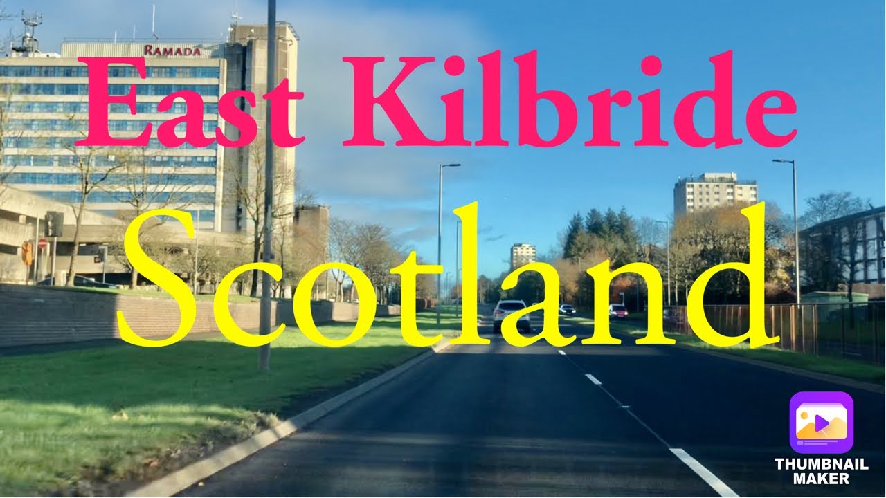 A beautiful town East Kilbride Scotland/ East Kilbride Shopping Centre