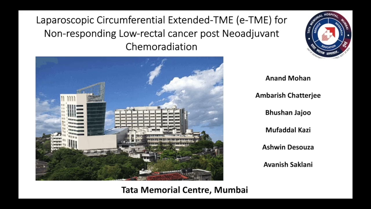 Lap Circumferential Extended-TME for Non-responding Low-rectal cancer postNeoadjuvant Chemoradiation