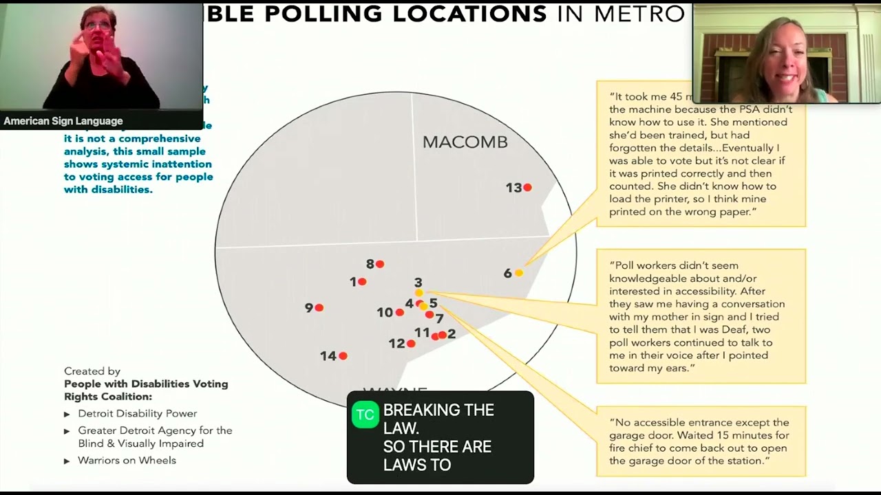 Polling Place Accessibility: The 2022 Metro Detroit Audit and Best Practices from Elected Officials