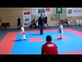 Michal zako erven  prv sa v kumite 1 kolo sp 22012 roava