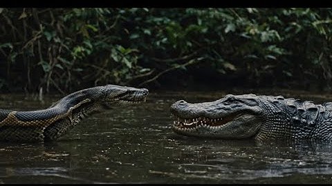 Alligator vs Python – Real Battle in the Florida Everglades | Predator vs Predator