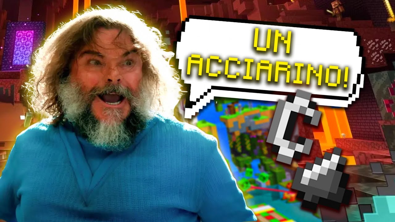 Minecraft MA JACK BLACK URLA OGNI COSA che faccio!