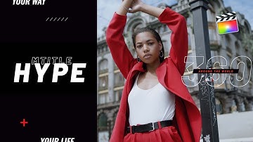 Sneak peek: mTitle Hype - Modern Typography FCPX Plugin - MotionVFX