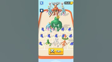 Merge Rainbow: 3D Run Gameplay #shorts  #mergenumberrun #mergerainbow3drun #gameplay