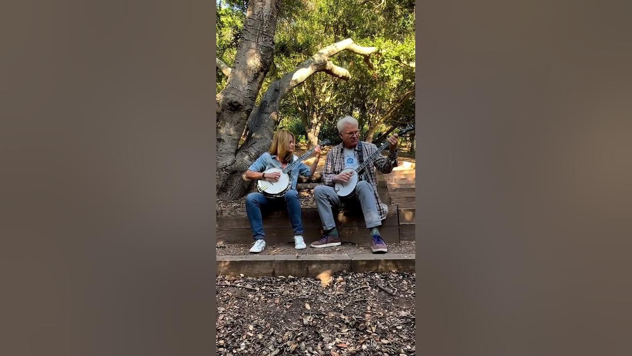 Alison Brown and I on a beautiful day playing Foggy Morning Breaking. Alison Brown and I on a beautiful day playing Foggy Morning Breaking.