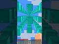 ダイヤブロックの雨が降る世界ww【マイクラ】#shorts #マイクラ  #minecraft   #マインクラフト