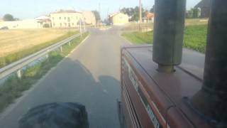 Fiatagri 180 - 90 Road Sound | Transport Manure 2015 In Italy