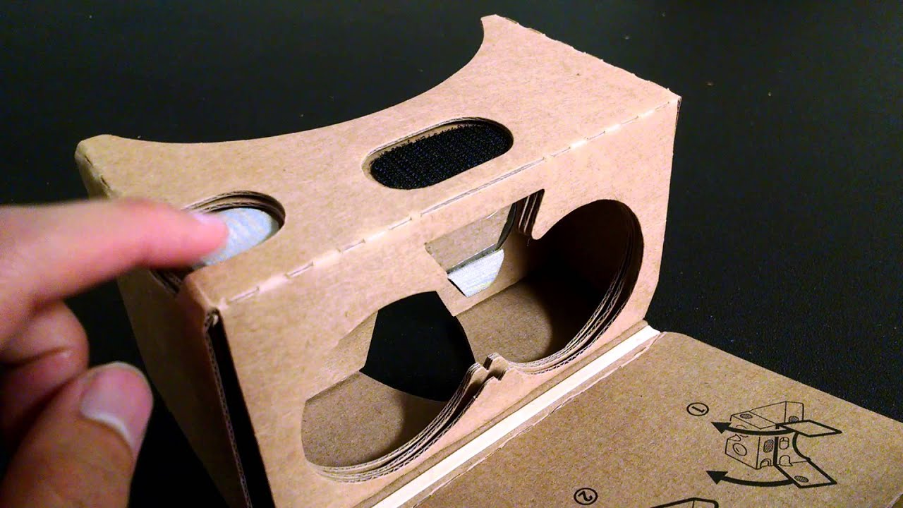The New Cardboard from Google I/O 2015 - Manual Button Outside - YouTube