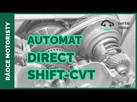 Princip automatické převodovky Direct Shift-CVT | Evoluce převodovky CVT