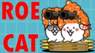 The Battle Cats - Fried Shrimp Cat True Form ( Roe Cat ) - Review The Battle Cats - Fried Shrimp Cat True Form ( Roe Cat ) - Review