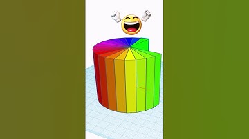 Tinkercad Codeblocks Gradient Cylinder Generator in Minutes!
