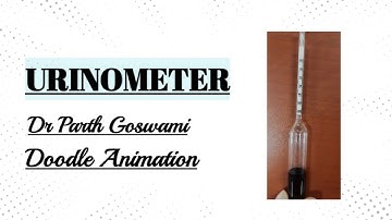 Urinometer | Measurement of Specific Gravity of Urine | Doodle animation | Simplified Explanation