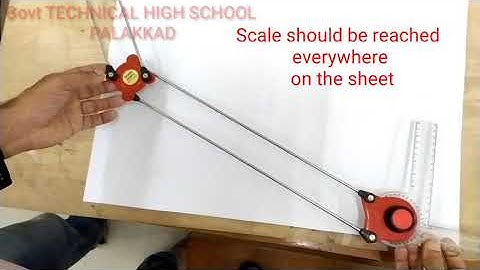 Engineering Drawing III How to use mini drafter