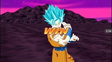 Goku ssj blue vs bloly ppsspp mod