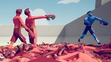 BOXER 1 HOUR Fight in INFINITY BATTLE TABS Mod Totally Accurate Battle Simulator
