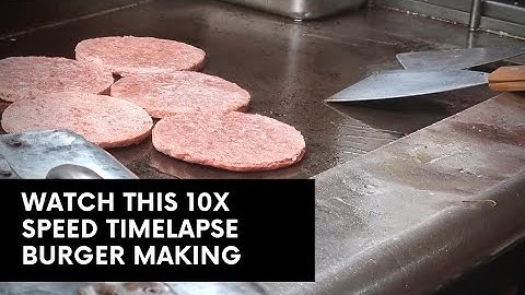 WATCH THIS TIMELAPSE BURGER MAKING I SPEED UP TO 10X SPEED | AMAZING STREET FOOD