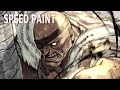 speed paint - SAGAT Street Fighter