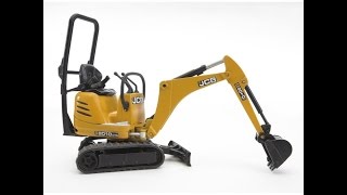 Bruder 62003 Mikrobagr JCB od Ok-Hracky.cz