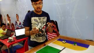 LEGO EV3 ROBOT By Using Two Touch Sensor
