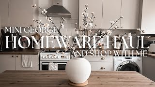 Shop with me at George and Homesense and a mini homeware haul