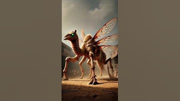 "Unbelievable Fusion: Camel Meets Ant!"#youtubeshorts #hybrid #aiart #aifusion@Ai_creator_24