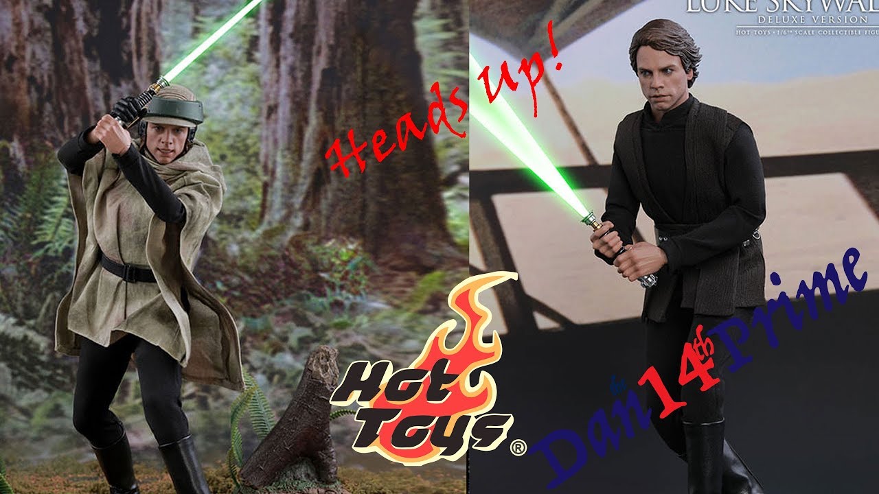 luke skywalker deluxe hot toys