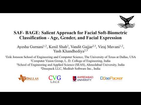 SAF-BAGE: Salient Approach for Facial SoftBiometric Classification Age, Gender, & Facial Expression