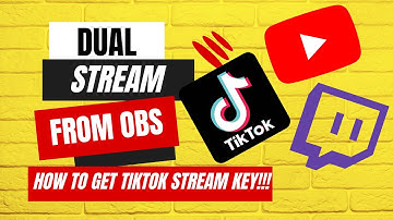 How to Find Your TikTok LIVE Stream key and Dual Stream from OBS 2023 #tiktok #tiktoklive
