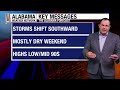Drier Weekend on the Way: Alabama Forecast for Late Friday Morning August 21, 2026