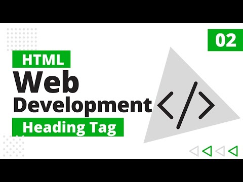 2. HTML Heading |HTML Bangla Tutorial / HTML5 Bangla Tutorial With Hablu Programmer