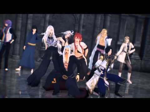 【MMD】ロン毛のお兄さん達で威風堂々【ジャンルmix】