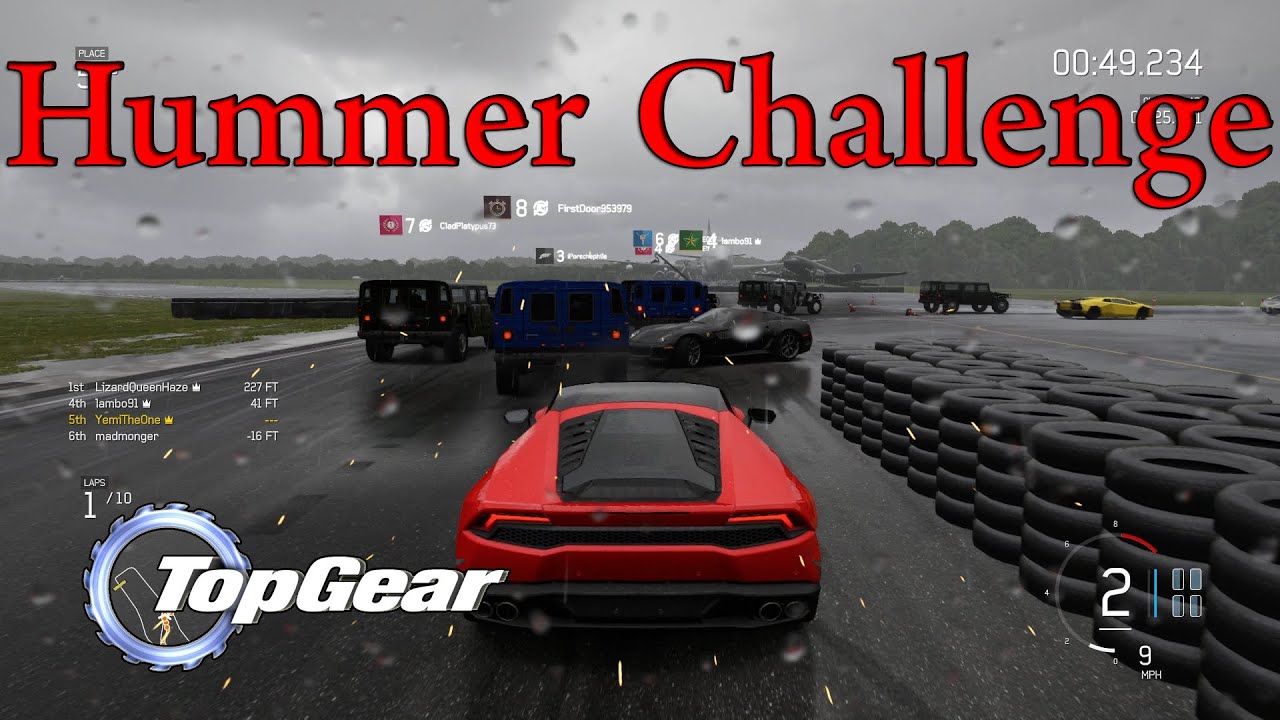 Forza Motorsport 6 Hummer Challenge! [Top Gear Test Track] YouTube