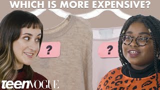 Cheap Vs. Expensive Sweaters - Whats Behind The Cost? Teen Vogue