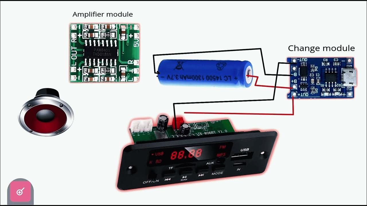 How to make mp3 Player at home diy mp3 player YouTube