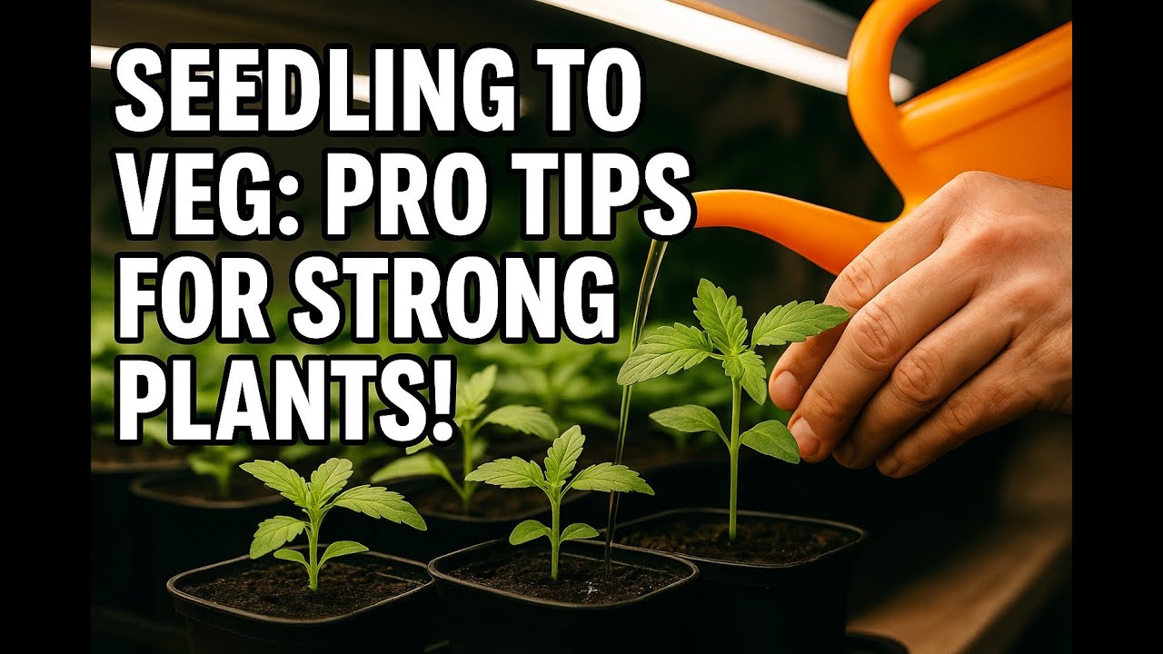 Mastering Growth: Seedling to Veg!