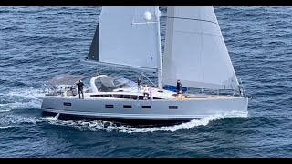 Jeanneau 64 Yacht Review Walkthrough of a 2019 Sailboat Sailing Yacht BY Ian Van Tuyl in California