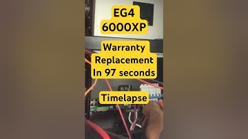 6000XP Replacement in 87 Seconds ⚡ (Full Timelapse)