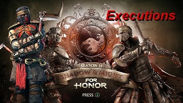 For Honor Shinobi Executions & Emotes in Action (Season 2 DLC Character)