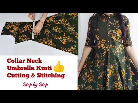 Zip collar neck design)Beautiful Cut Collar cutting and stitching Urduहिंदी  Stitching ideas Rubab - YouTube