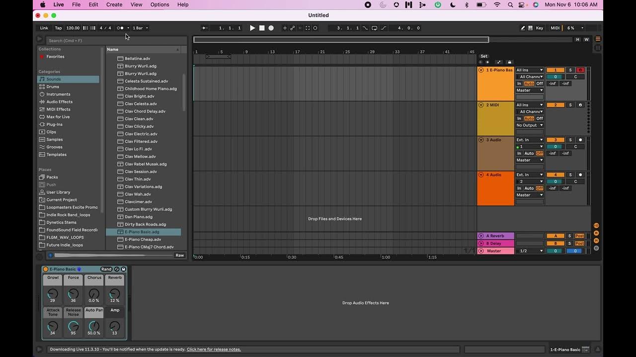 Recording MIDI Keyboard with Ableton Live YouTube