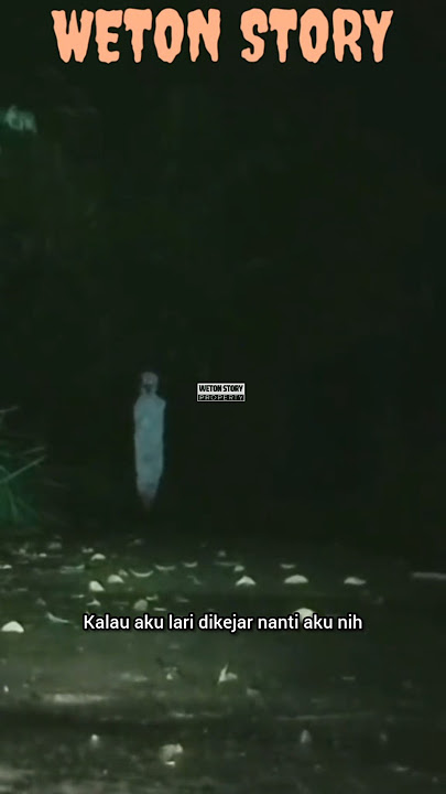 PULANG KERJA DICEGAT POCONG‼️ #merinding #hororindonesia
