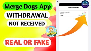 Merge Dogs World Trip Withdrawal Not Received | Merge Dogs Payment Proof | SMG KARAN screenshot 3