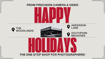 Precision Camera & Video Holiday 2025