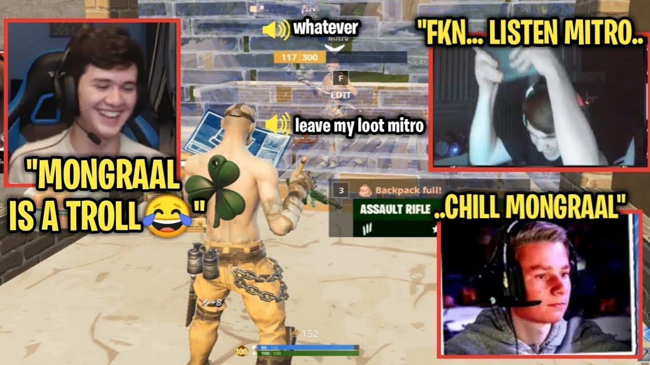 BUGHA CAN'T STOP LAUGHING AFTER HE SPECTATES MONGRAAL DOING THIS!