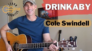 Drinkaby Guitar Lesson Cole Swindell Easy Country Song