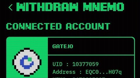 How to withdraw Mnemonics airdrop to Gate.io exchange or Mexc exchange #mnemonicsairdropwithdrawal