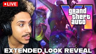 🔴 GTA 6 - EXTENDED LOOK REVEAL ON NETFLIX *REACTION STREAM* 🔴