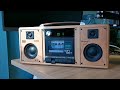 Key highlights of my collections of DIY -Radio cassette recorder with wooden shell